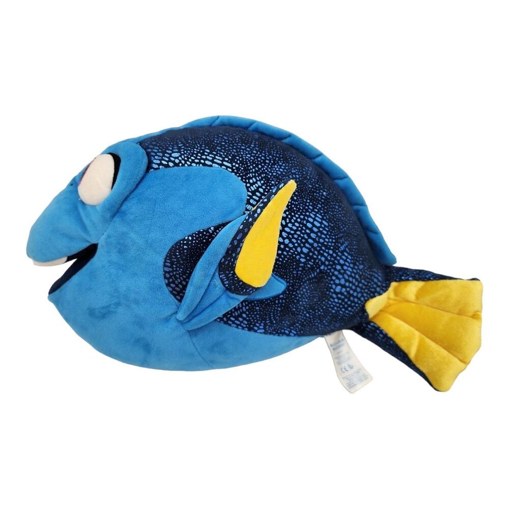 Build A Bear Disney Pixar Finding Dory Plush 18" Blue Fish Stuffed Animal 2016
